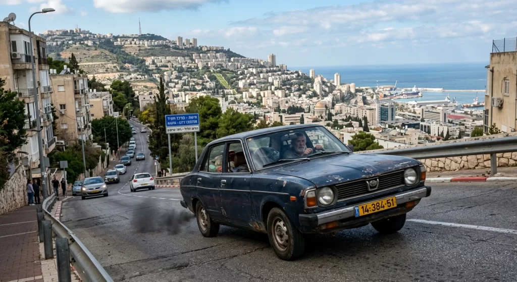 רכב ישן מתקשה בעליה - כדאי לשקול למכור לפירוק רכבים